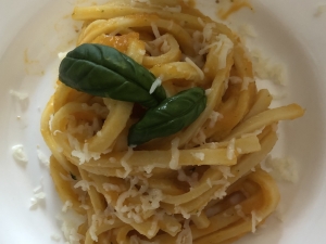 Pasta e zucca